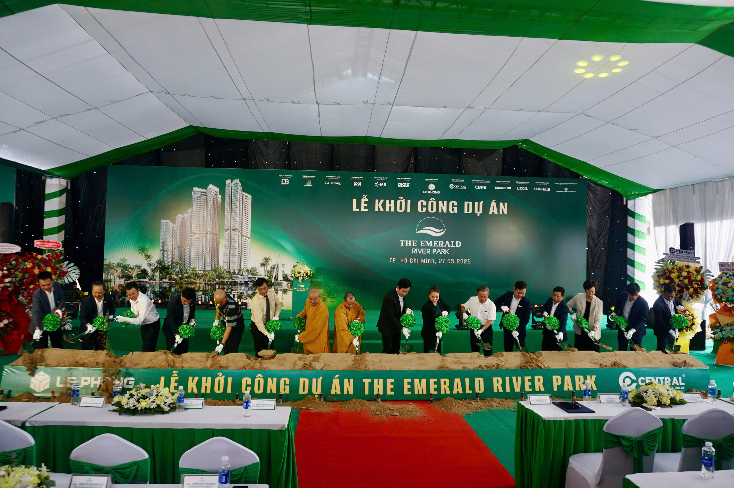 Tập đoàn Lê Phong khởi công The Emerald River Park, tung nguồn cung căn hộ ven sông hiếm hoi tại TP.HCM